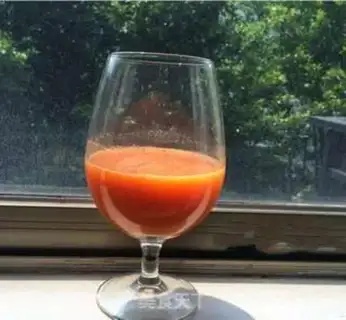 Make Carrot juice step 2