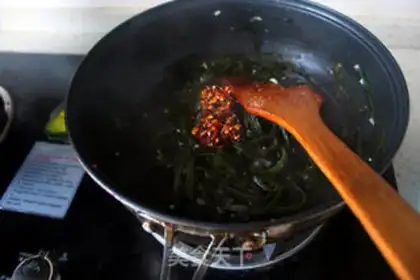 Make Garlic seaweed step 3