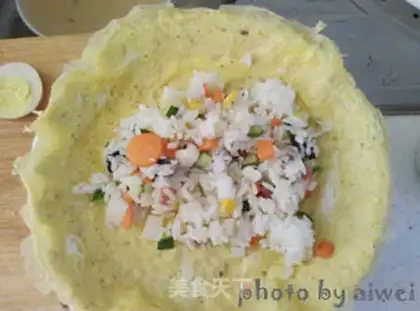 Make Egg bun step 13