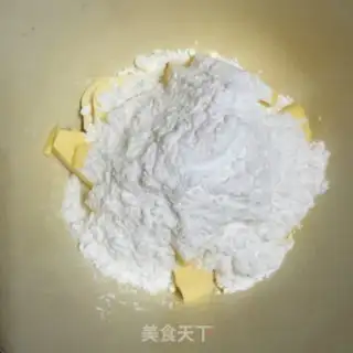 Make Cranberry pound cake step 1
