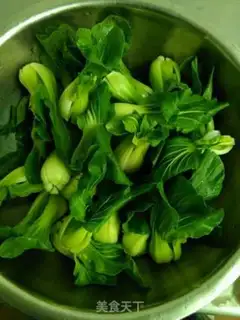 Make Mushroom greens step 1