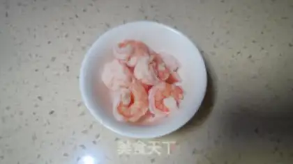 Make Shrimp mashed soup step 1