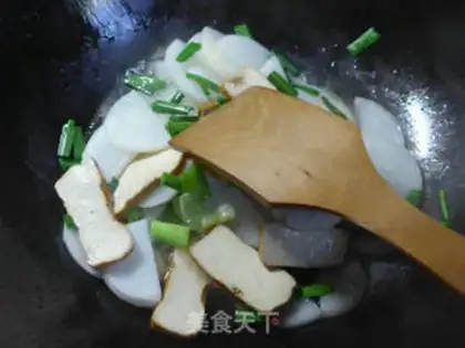 Make Scrambled radish step 3