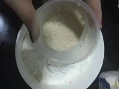 Make The purple velvet step 0