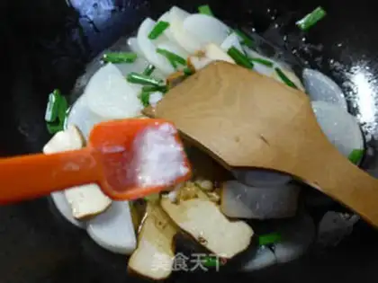 Make Scrambled radish step 7