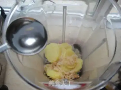 Make Dry pepper potato soup step 3