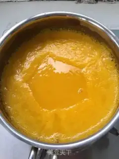 Make Korean pumpkin porridge step 1