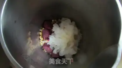 Make Purple potato silver soy step 2
