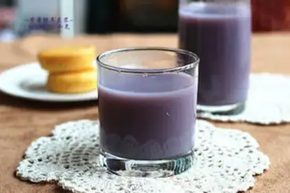 Make Purple potato silver soy step 4