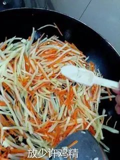 Make radish potatoes step 10
