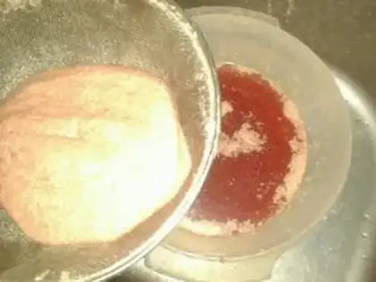 Make Black pepper beef sausage step 1