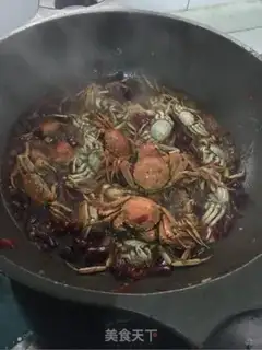 Make Spicy little crabs step 1