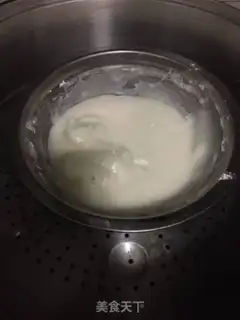 Make Ice bean cake step 1