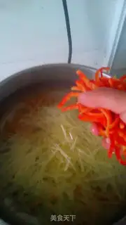 Make Hot pepper potatoes step 7