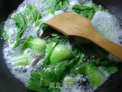 Make ♪ A bouquet and soup ♪ step 3
