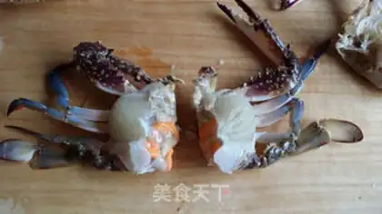 Make Pod crab mashed potatoes step 1