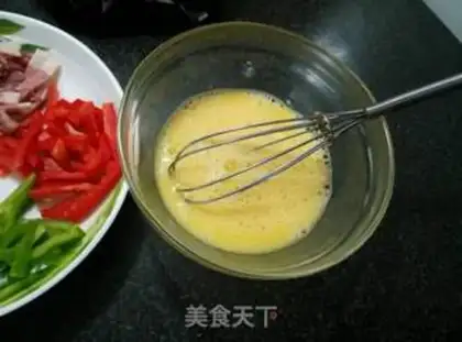 Make Pizza cake from the pan step 2