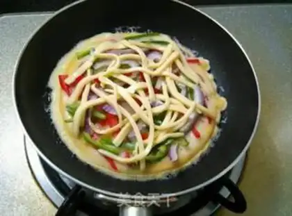 Make Pizza cake from the pan step 8