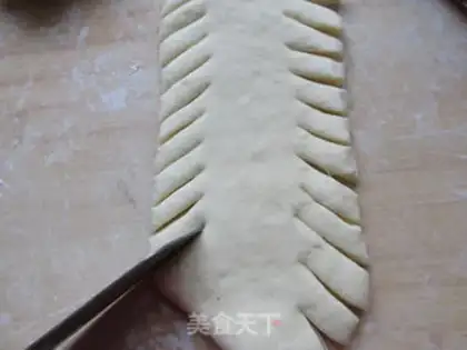 Make Rose green beans bread step 7