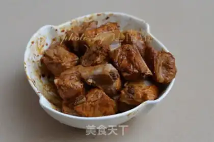 Make Pumpkin ribs step 1
