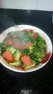 Make Garlic broccoli step 6