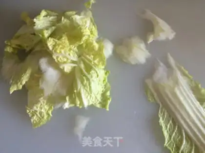Make Scrambled cabbage step 2