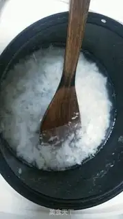 Make Vegetable congee step 2