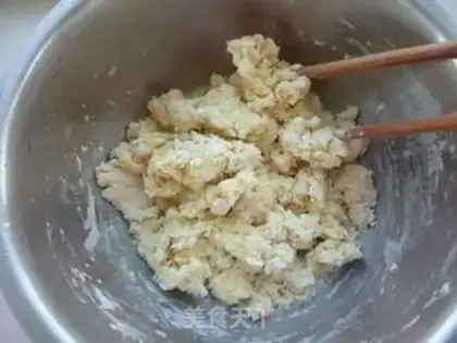 Make caterpillar bean pie step 2