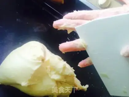 Make Ham sausage bread step 7