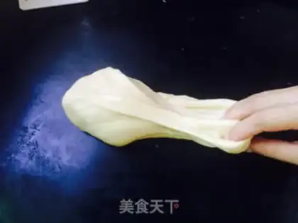 Make Ham sausage bread step 11