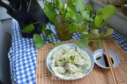 Make Noodle fish dumplings step 4