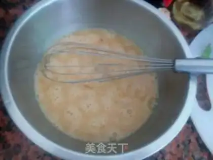 Make Mustard egg soup step 2