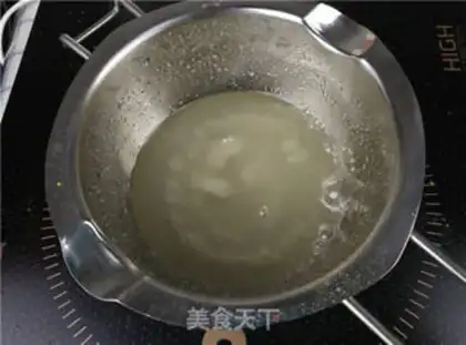 Make Orange mousse cake step 2