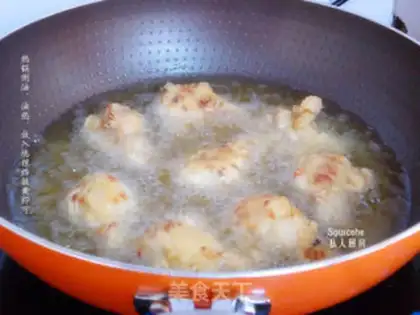 Make Spicy fried roots step 4