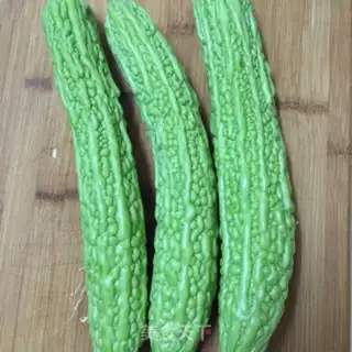 Make Bitter melon step 1