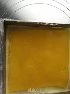 Make Orange mousse cake step 6