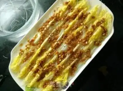 Make Garlic fan dolls step 5