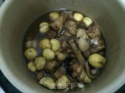 Make Chestnut chicken step 6