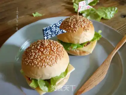 Make Quick-hand burgers step 16