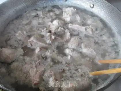 Make Cheese gravy ribs step 4