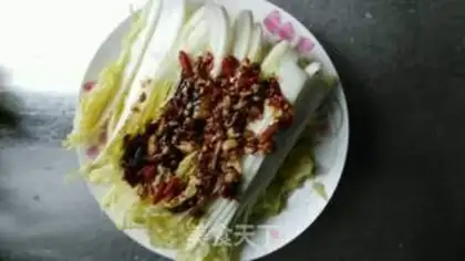 Make Garlic doll food step 3