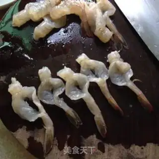 Make Emerald shrimp step 1