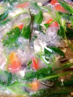 Make Scrambled spicy soup step 11
