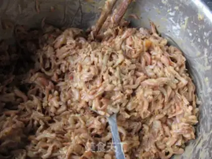 Make Fried shrimp burrito step 7