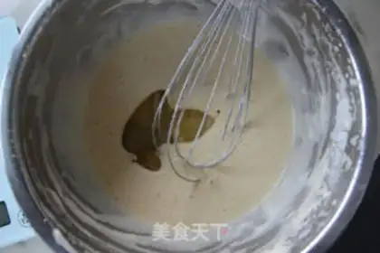 Make Cranberry honey cake step 4