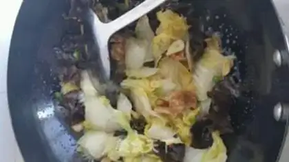 Make Homemade cabbage step 8
