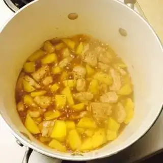 Make Pork slices of potatoes step 8