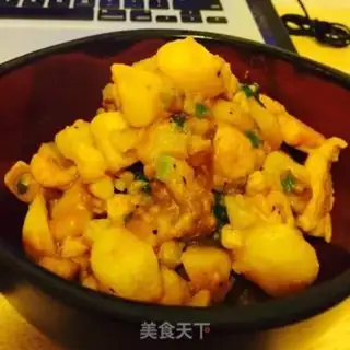 Make Pork slices of potatoes step 9