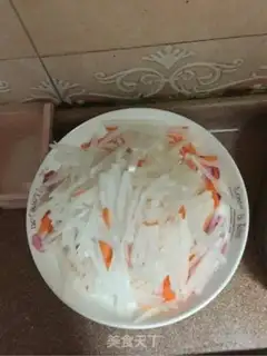 Make The radish step 0