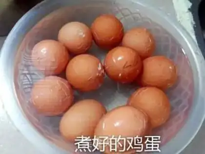 Make Five smelt eggs step 1